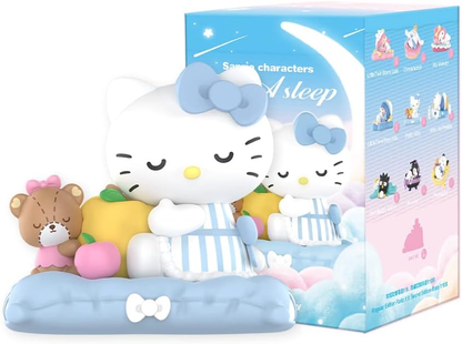 Bonecos da série POP MART Hello Kitty 50º aniversário, 1 peça, design premium, presentes para mulheres, boneco de ação colecionável favorito dos fãs