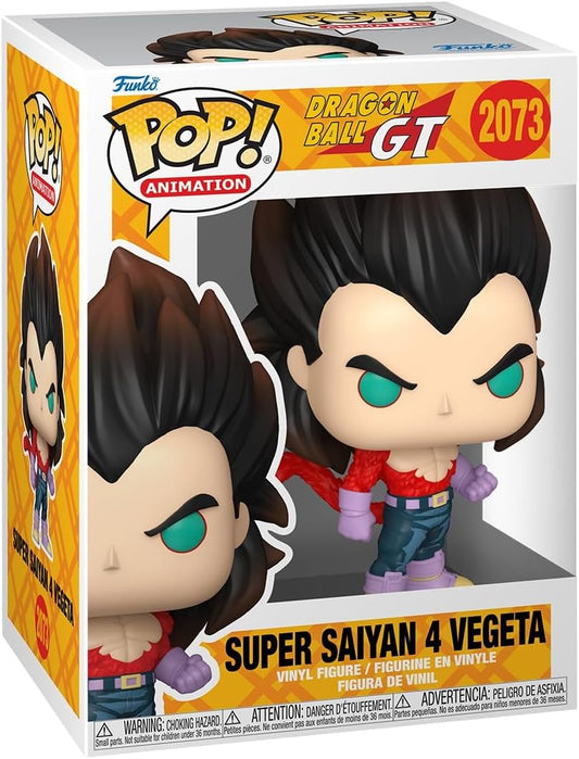 Funko Pop! Animation: Dragon Ball GT - S Vegeta - Figura de vinil colecionável - Ideia para presente - Produtos oficiais - Brinquedos para crianças e adultos - Fãs de anime - Figura modelo para colecionadores e exposição