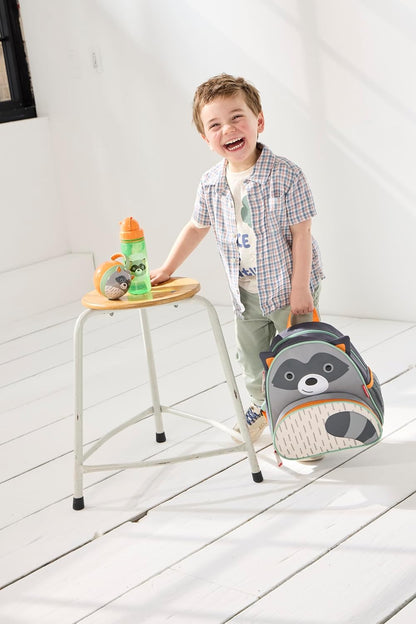 Skip Hop Baby Snack Container, Copo para Lanche na Hora da Refeição, Guaxinim