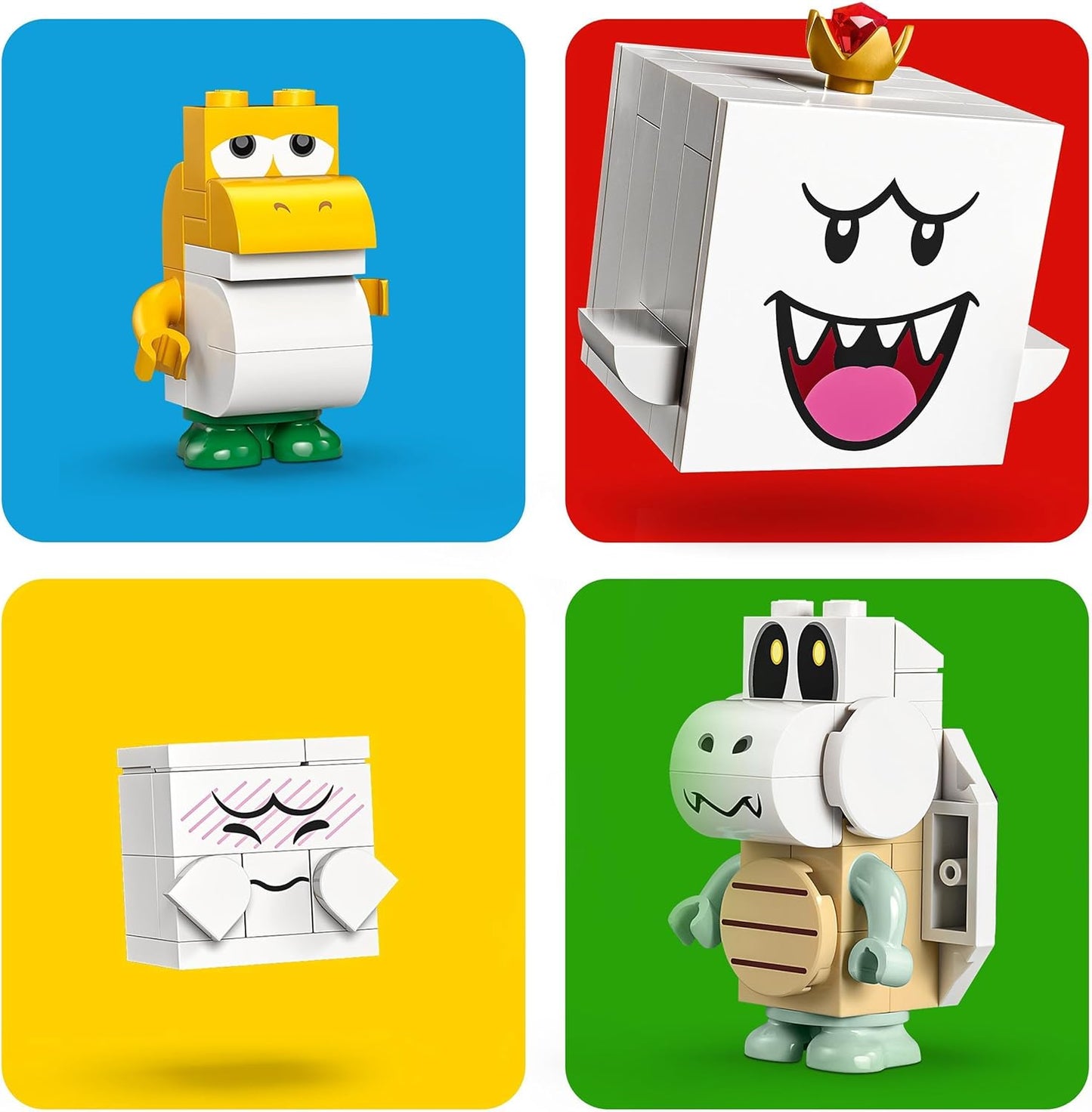 LEGO Super Mario King Boo’s Haunted Mansion Set, Building Toy for Kids, Collectible Playset with 4 Character Figures Including a Baby Yoshi, Gift for 8 Plus Year Old Boys, Girls and Gamers