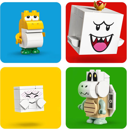 LEGO Super Mario King Boo’s Haunted Mansion Set, Building Toy for Kids, Collectible Playset with 4 Character Figures Including a Baby Yoshi, Gift for 8 Plus Year Old Boys, Girls and Gamers