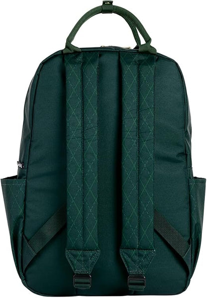 Loungefly - Warner Brothers - Harry Potter - Sonserina - Mochila - Exclusivo da Amazon - Ideia de presente - Produtos oficiais - Para meninos, meninas, homens e mulheres - Fãs de cinema