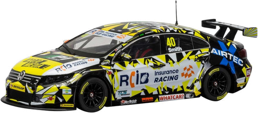 Scalextric C3864 Volkswagen BTCC VW Passat, coche de Aron Smith