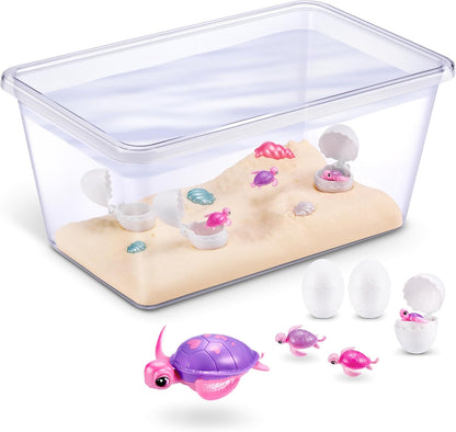 Pets Alive Mama Turtle Surprise da ZURU, robô de brinquedo tartaruga de estimação