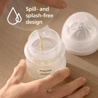 Philips Bomba tira-leite elétrica dupla, vestível e com as mãos livres Avent Natural Care – imita o ritmo de sucção do bebê, protetor mamário SkinSense para máximo conforto, potência de nível hospitalar, modelo SCF495/11