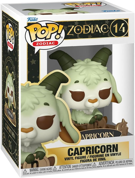Funko Pop! Zodíaco: Capricórnio - (Dec Figura de vinil colecionável - Ideia para presente - Produtos oficiais - Brinquedos para fãs de crianças e adultos - Figura modelo para colecionadores e exposição