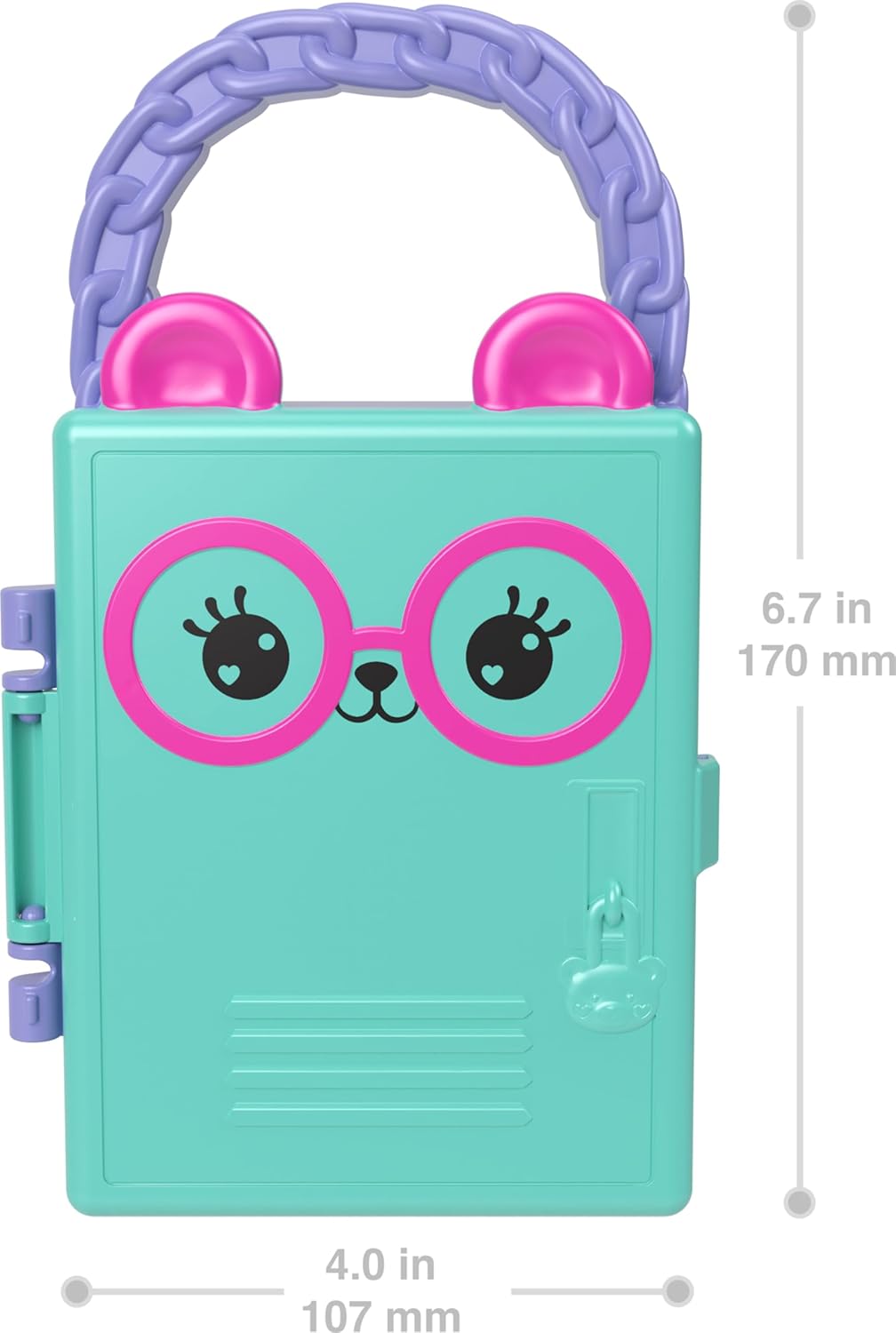 Polly Pocket Conjunto de guarda-roupa Fashion Reveal para meninas de 4 anos ou mais