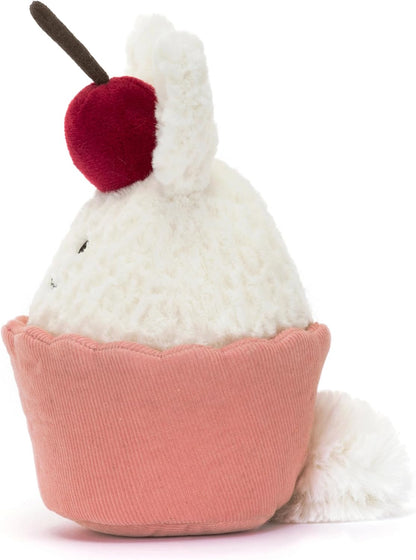 Jelly Cat Cupcake de coelho de sobremesa delicada