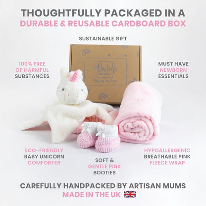 Baby Box Shop - Presentes personalizados para bebês - Cobertor de bebê personalizado e edredom de bebê zebra personalizado com botinhas de algodão cinza e branco, ideais para presentes de batizado