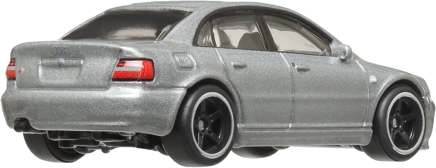 Hot Wheels Premium Audi S4 Quattro, Car Culture Circuit Legends Vehicles for Kids 3 Years Old & Up and Adult fans and Collectors, Premium Collection of Car Culture 1:64 Scale Vehicles, HRV81