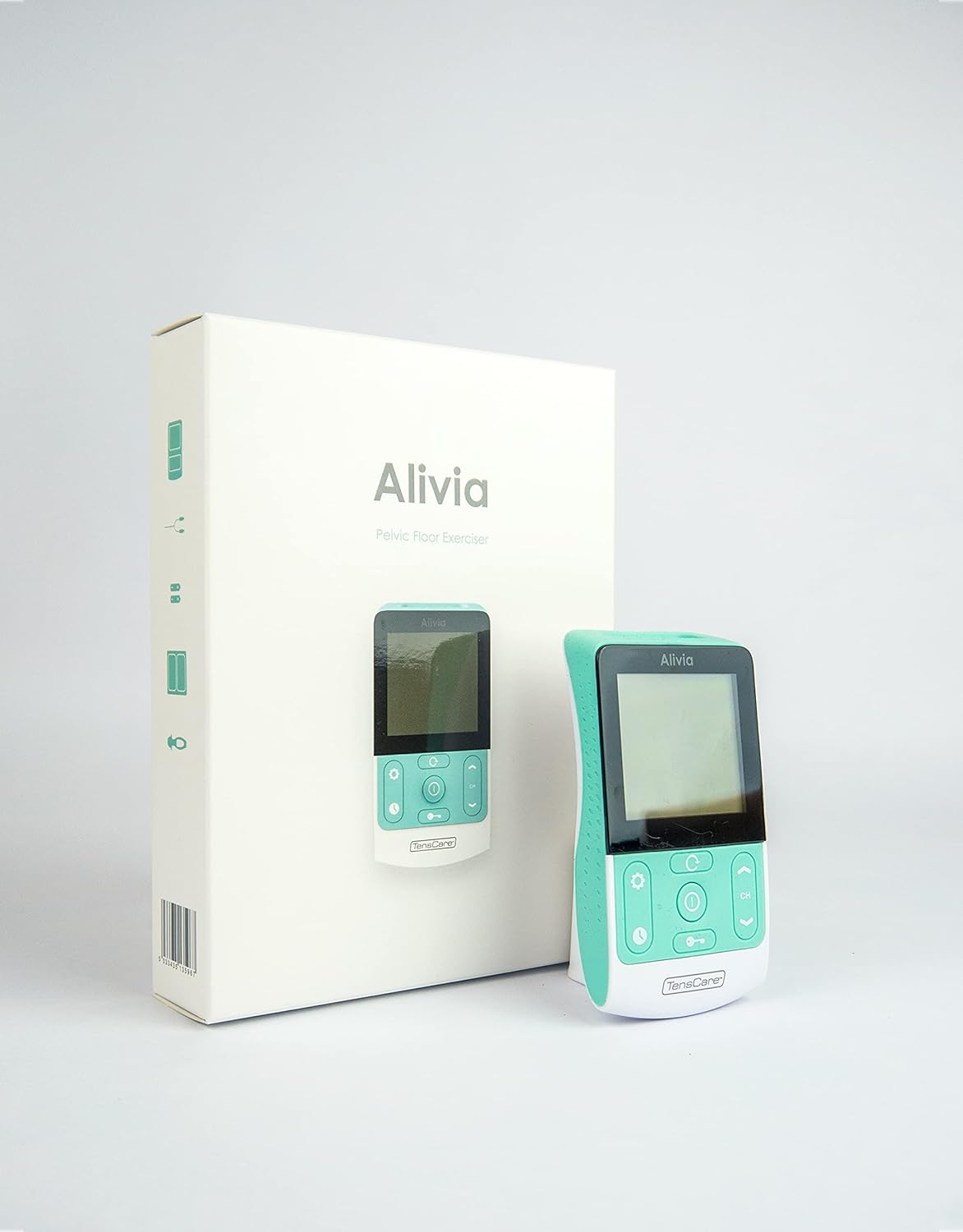 TensCare Alivia – 5 programas EMS e TENS para fortalecer o assoalho pélvico e ajudar com a incontinência. Alívio da dor menstrual e endometriose