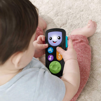 Fisher-Price Controle remoto Stream and Learn, versão alemã, francesa, controle remoto Laugh & Learn Stream & Learn - edição em inglês do Reino Unido