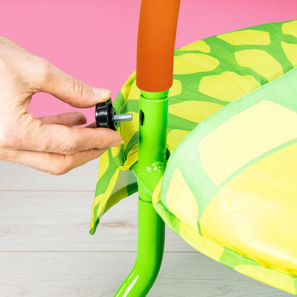 Galt Nursery Trampolim - Trampolim Turtle Toddlers que estimula a brincadeira ativa das crianças - Mini trampolim infantil para ambientes internos e externos - Estrutura durável, fácil armazenamento e pés antiderrapantes - A partir