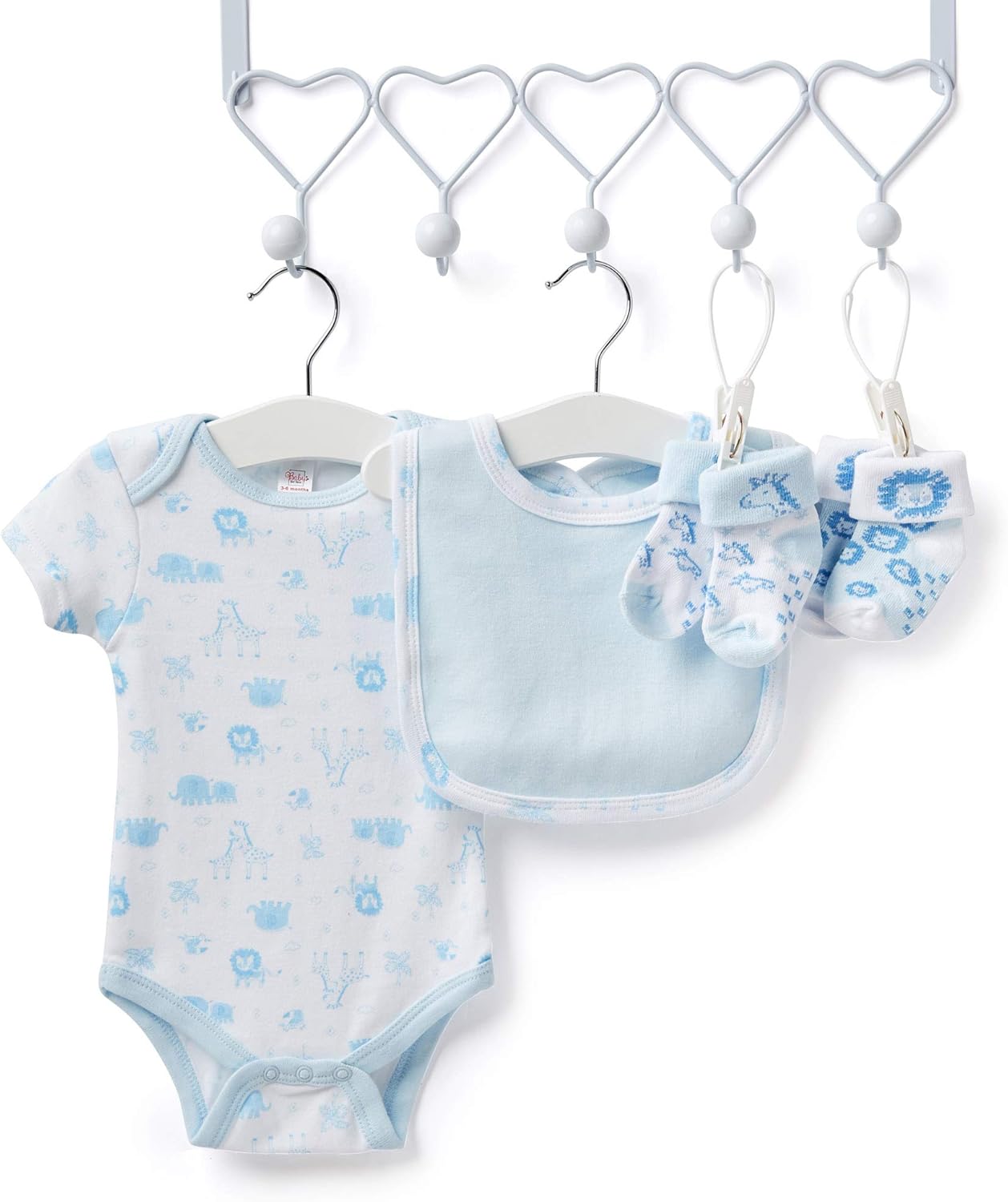 Cesta de presente para bebê recém-nascido - Caixas de lembrança embaladas à mão, urso de pelúcia macio, presente para bebê recém-nascido