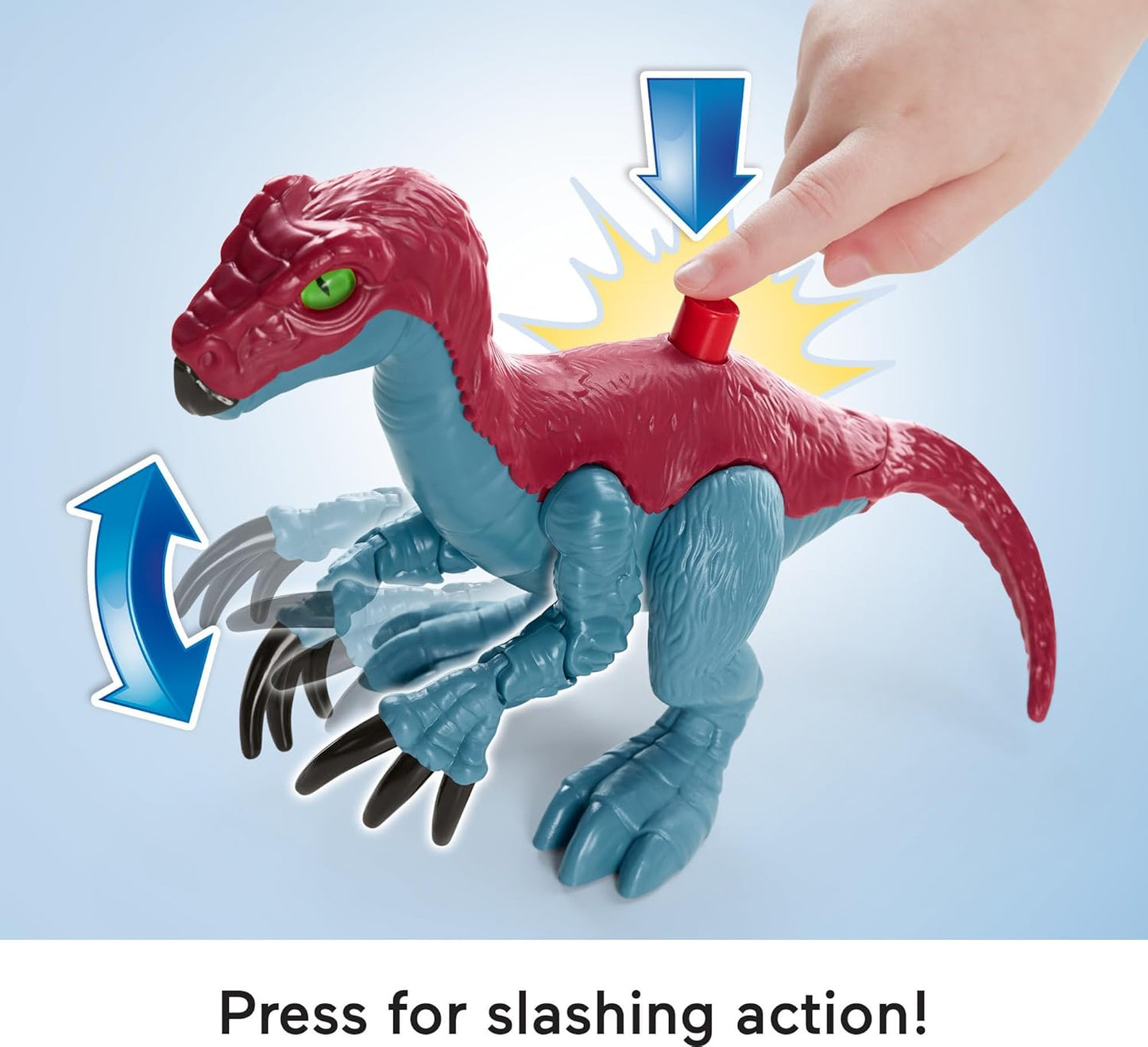 Fisher-Price Conjunto de brinquedo Imaginext Jurassic World Laboratório de Dinossauros com figuras de Owen, Grady, Maisie e Dr. Grant, Therizinosaurus e Dimetrodon, para crianças a partir de 3 anos, HPT69