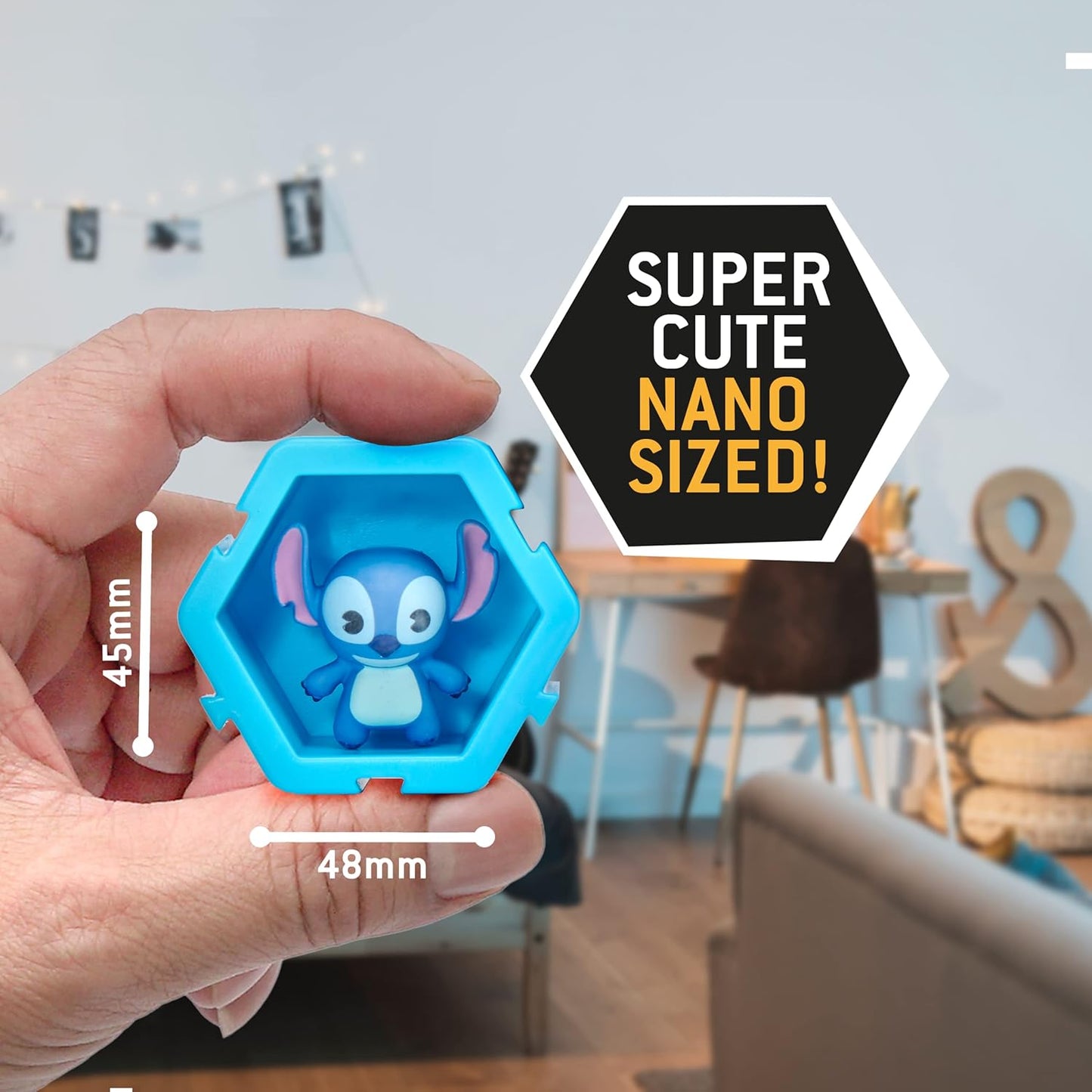 UAU! COISAS - Nano Pods DC Surprise Colecionável Conectável | Figura de Super-herói Acoplada a um Pod Conectável | Brinquedos para Crianças e Adultos | Colecione e Conecte Onda 1