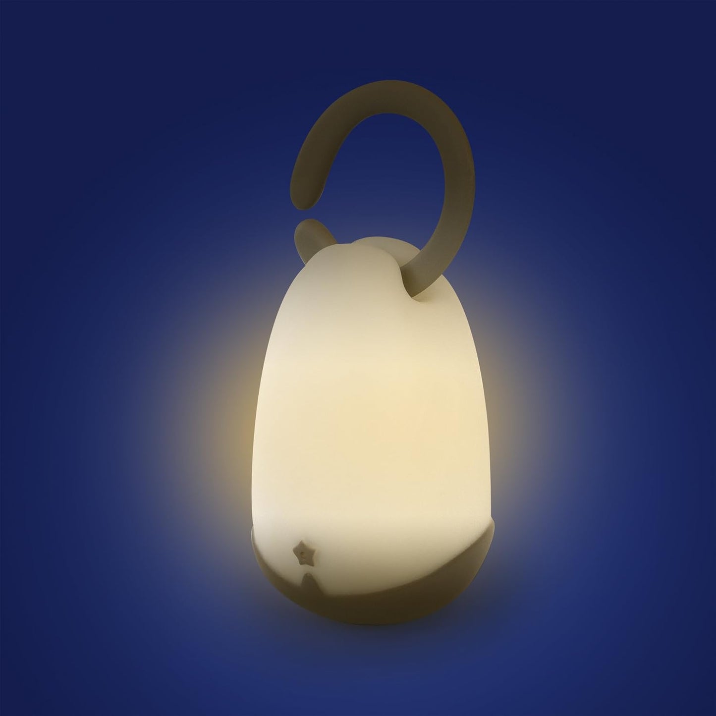 Pabobo Night Light Latern para crianças em cinza