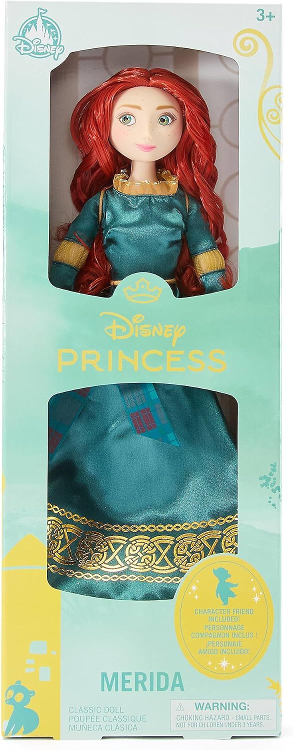 Disney Boneca Clássica Oficial da Merida – 30 cm – Boneca da Personagem de "Valente" para Colecionadores e Brincadeiras Criativas