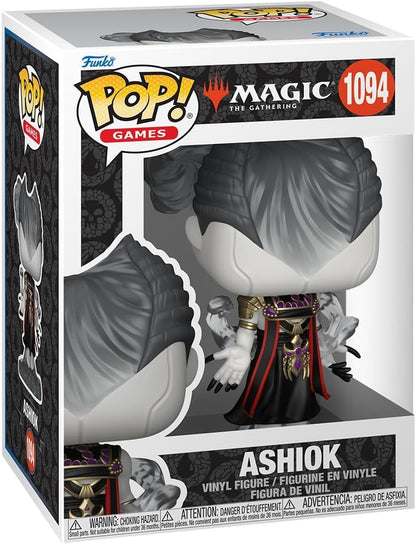 Funko Pop! Games: Magic: the Gathering - Ashiok - Figura de vinil colecionável - Ideia para presente - Produtos oficiais - Brinquedos para crianças e adultos - Fãs de jogos - Figura modelo para colecionadores e exposição