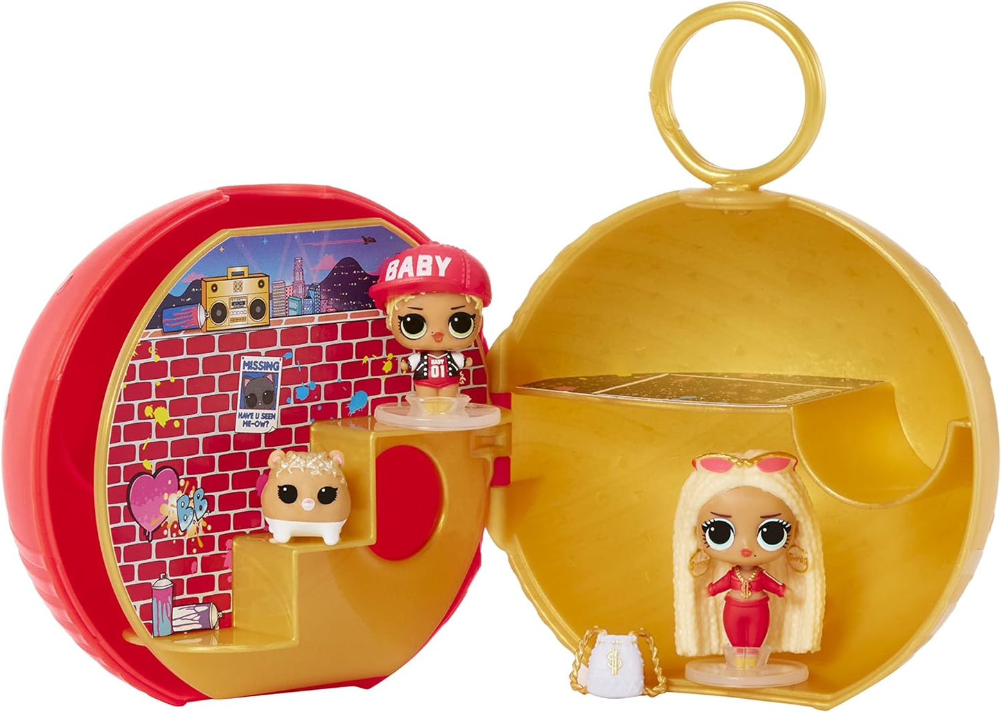 LOL Surprise Mini família - VARIEDADE ALEATÓRIA - Jogo de bola inclui 3 mini bonecas colecionáveis e surpresas - ótimo presente para crianças de 4 anos ou mais