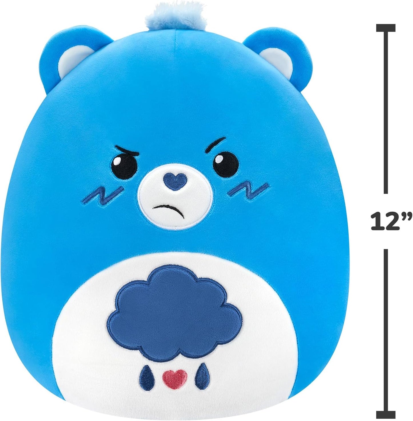 Squishmallows Ursinhos Carinhosos | Urso Zangado de Pelúcia de 30 cm | Brinquedo de Pelúcia Colecionável e Fofo, Brinquedo Macio para Crianças, Ursinho de Pelúcia Ideal para Meninas e Meninos a partir de 3 Anos