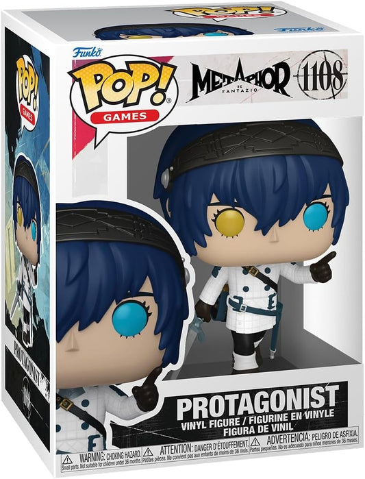 Funko Pop! Games: M: Re - Protagonista - Metáfora: ReFantasio - Figura de vinil colecionável - Ideia para presente - Produtos oficiais - Brinquedos para crianças e adultos - Fãs de videogames - Figura modelo para colecionadores