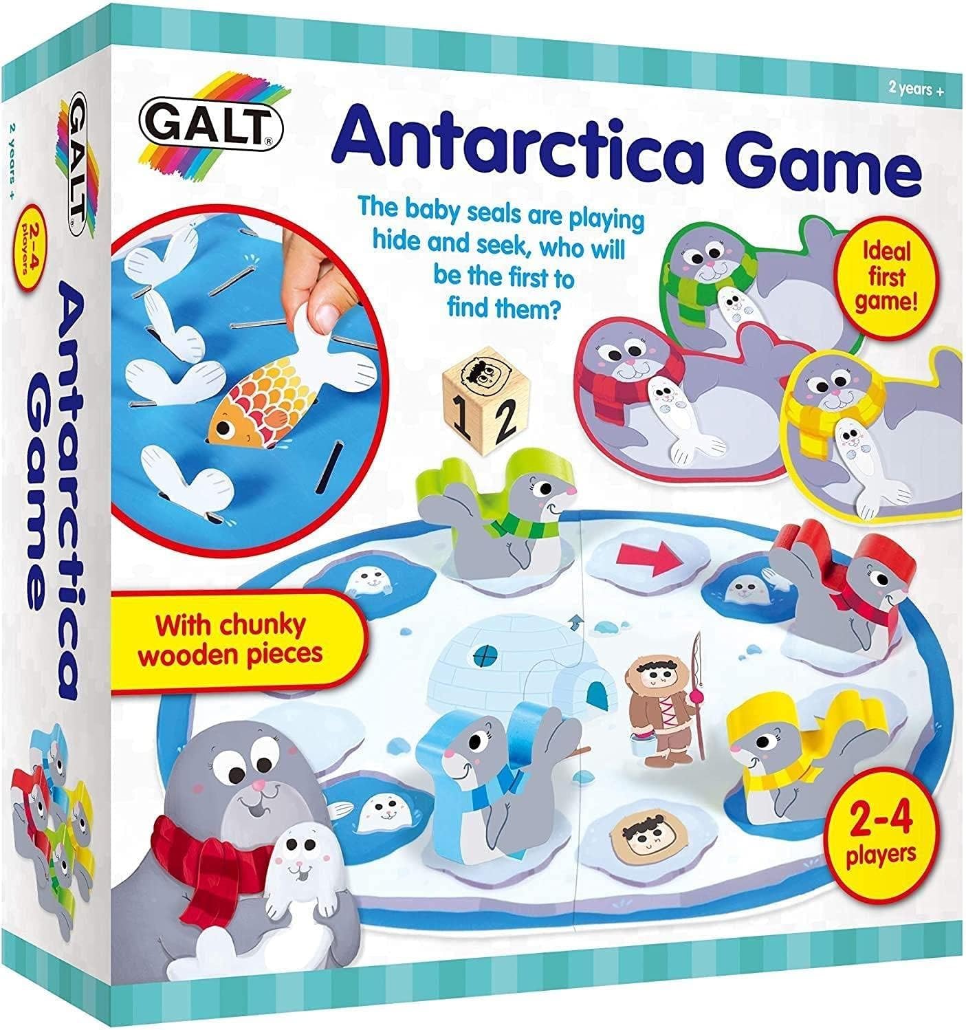Galt Toys, Jogo Antártica, Jogo de Tabuleiro para Crianças Pequenas, Idades 2 Anos Acima, 2-4 Jogadores