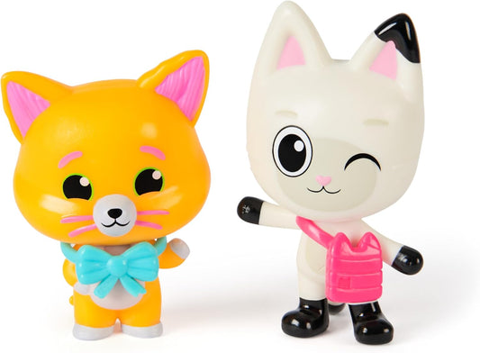 Gabby's Dollhouse: O Filme, Figuras de Brinquedo Pandy Paws e Chumsley com 2 Acessórios, Brinquedos Infantis para Meninas e Meninos a partir de 3 Anos