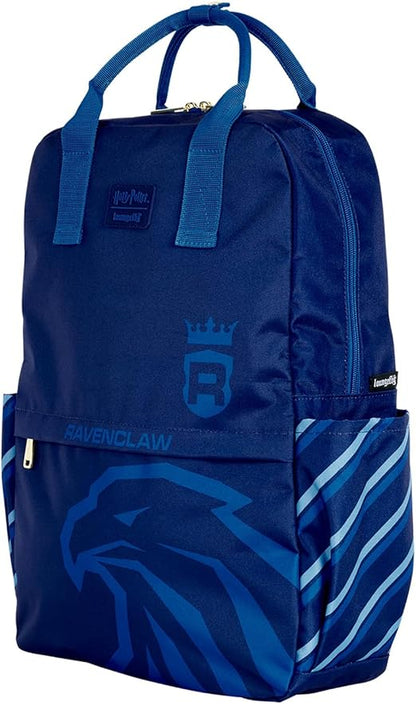 Loungefly - Warner Brothers - Harry Potter - Ravenclaw - Mochila - Exclusivo da Amazon - Ideia de presente - Produtos oficiais - Para meninos, meninas, homens e mulheres - Fãs de cinema