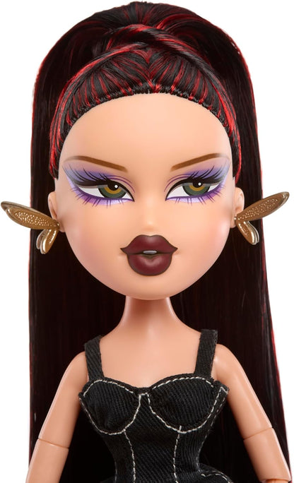 Bratz Fashion Pixiez Lina - Boneca colecionável de fantasia com roupas e acessórios de verdade. As asas se transformam em um anel.