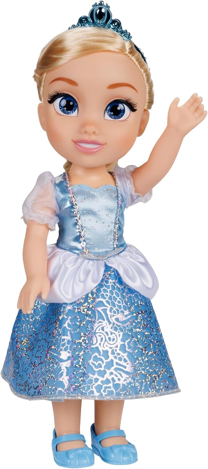 Disney Boneca Princess My Friend Cinderela 35 cm – Disney 100 Anos de Magia, Novo Visual Platinum