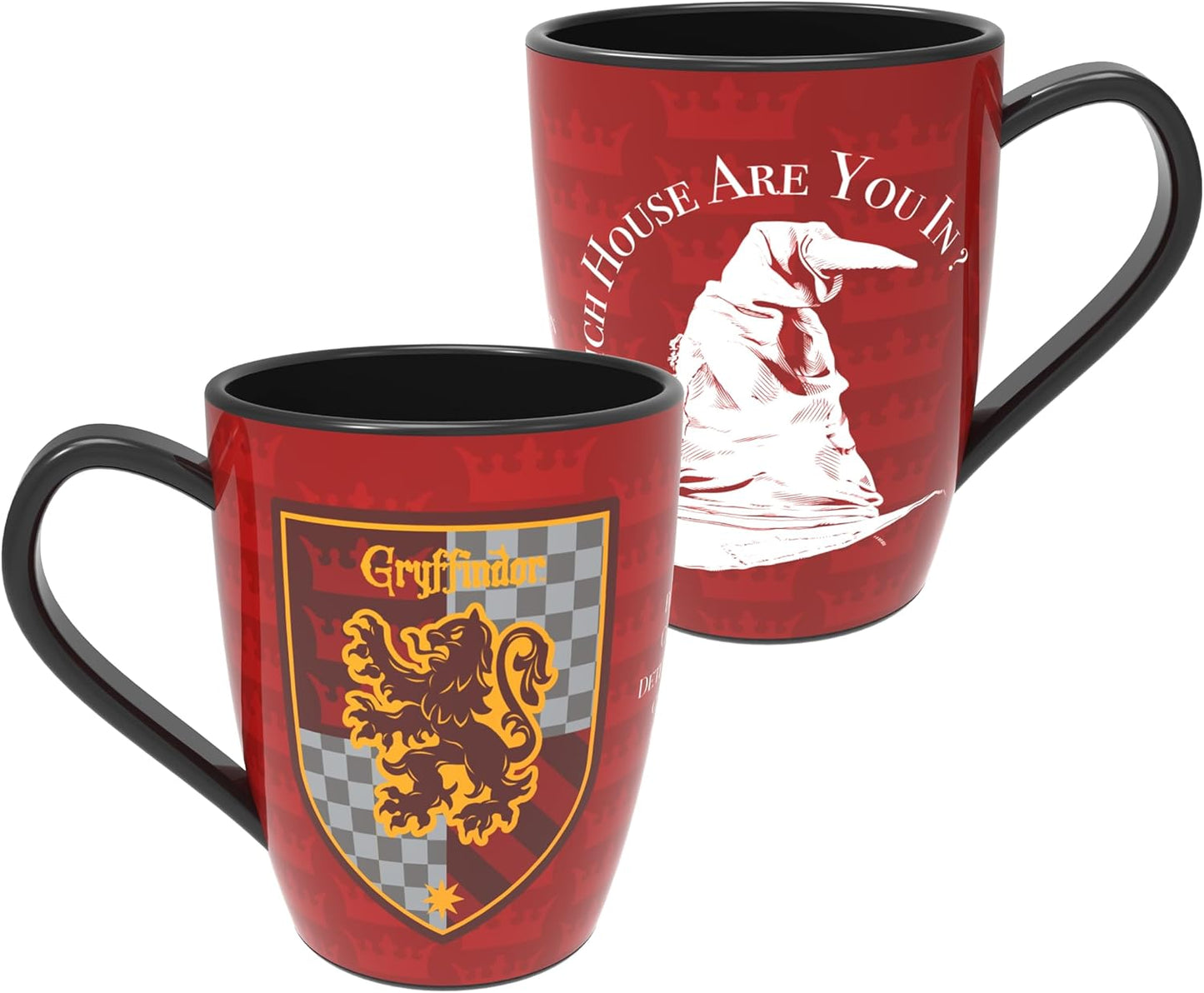 Caneca Chapéu Seletor de Harry Potter WOW! STUFF - Corvinal | O calor revela sua casa de Hogwarts WOW! STUFF escondida | Despeje sua bebida quente para ver sua casa | Caneca oficial licenciada