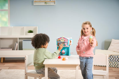 LeapFrog Count and Swirl Ice Cream Maker, brinquedo interativo de roleplay com 12 peças, brinquedo de cozinha de simulação ensina cores e sabores, brinquedo infantil para 2, 3, 4 anos ou mais