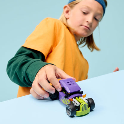 LEGO City Hot Rod - Carro de Corrida de Brinquedo com Minifigura de Piloto e Teto Dobrável - Conjunto de Construção para Desenvolvimento da Coordenação Motora Fina - Ideal para Presente de Aniversário para Meninos a partir de 5 Anos - 60485