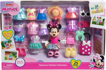 Just Play Conjunto de boneca e acessórios Minnie Mouse Fashion Fab