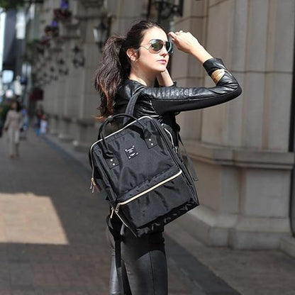 Bebamour Mochila casual para laptop, mochila para laptop feminina e masculina de 15,6 polegadas, mochila escolar à prova d'água para viagens/negócios/faculdade/computador