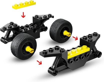 LEGO Urban Moto de Rescate de Bomberos, Set de Moto de Juguete para niños y niñas de 4 años en adelante, Incluye 2 minifiguras para Juego imaginativo, Idea de Regalo para vehículo