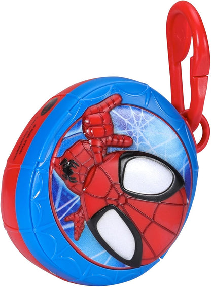 VTech Homem-Aranha e Seus Incríveis Amigos: Homem-Aranha Portátil, Brinquedo Oficial do Homem-Aranha com 5 Jogos Interativos e Bolsa Acoplável, Formas, Números e Padrões, Para Crianças a partir de 3 Anos