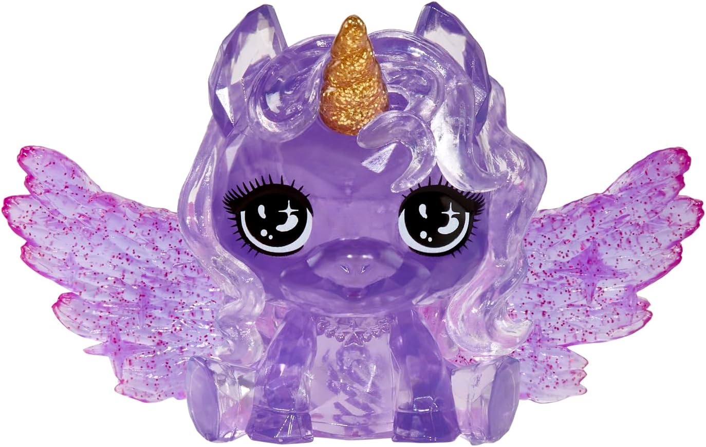 Rainbow High Littles Fadas Fantasia Arco-Íris e Bichinho de Estimação - Ametista, Roxo - Boneca Pequena Articulada de 14cm e Unicórnio Pégaso de Estimação Fantástico com Asas de Fada Intercambiáveis, Presente Adorável para Crianças a partir de 4 Anos