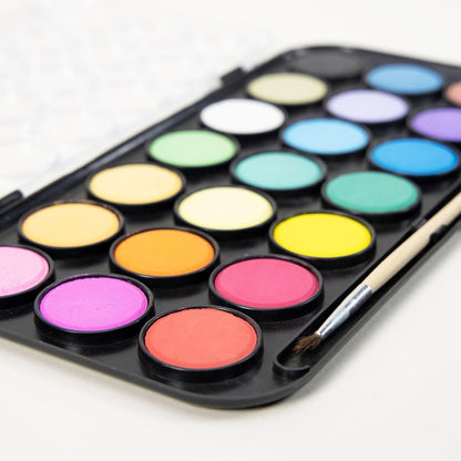 Galt Toys, Paintbox, 21 discos de tinta e pincel, para crianças a partir de 6 anos