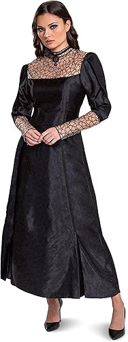 DISGUISE 123819N Fantasia de Yennefer Witcher, Adulto, Sólido, Preto, S