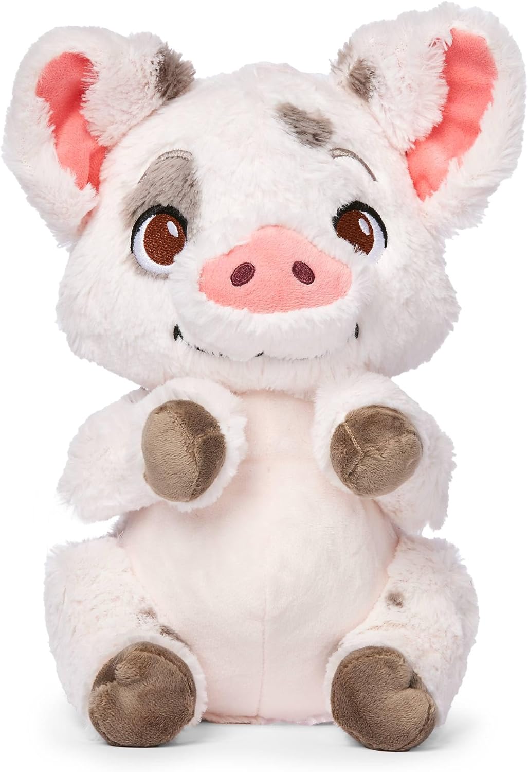 Disney Brinquedo de pelúcia oficial da Store, Baby Pua, Moana, 27 cm / 11 polegadas, porquinho de pelúcia com cobertor removível, adequado desde o nascimento, 0+