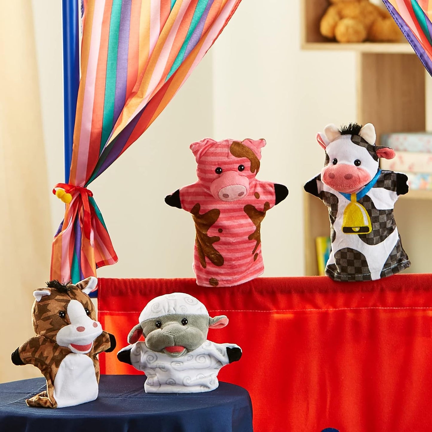 Melissa & Doug Blue's Clues & You, fantoches de mão e dedo