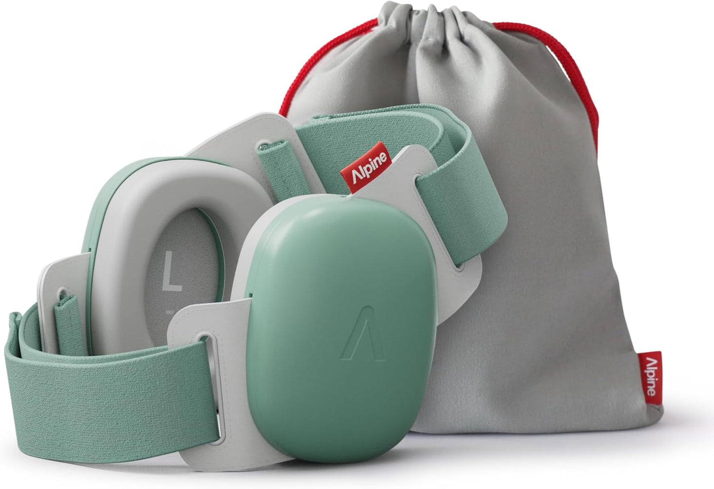 Alpine Protetores auriculares Muffy Baby Comfort para bebês e crianças pequenas - Certificados CE e UKCA - Faixa de cabeça exclusiva para ajuste seguro e confortável - Ajustável em vários níveis,