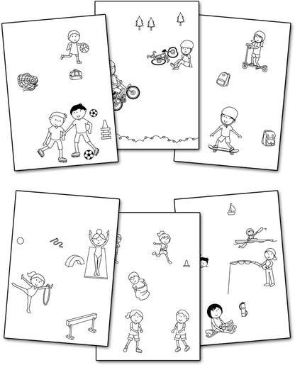 Galt, Water Magic - Esportes, Livros de colorir para crianças, a partir de 3 anos