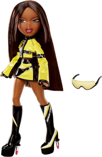 Bratz Scorchin' Sasha - Inclui 1 boneca fashion, vem com roupa e acessórios, bonecas inspiradas em motos, brinquedos fofos para meninas