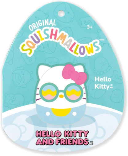 Squishmallows Pelúcia Original Sanrio de 8 Polegadas "Seize the Moment" Hello Kitty – Pelúcia Oficial Jazwares