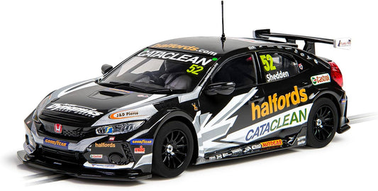 Scalextric C4297 Honda Civic Type R - BTCC 2021 - Gordon Shedden, Negro/Naranja