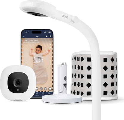 Nanit Pro Monitor de Bebê Inteligente com Suporte de Chão