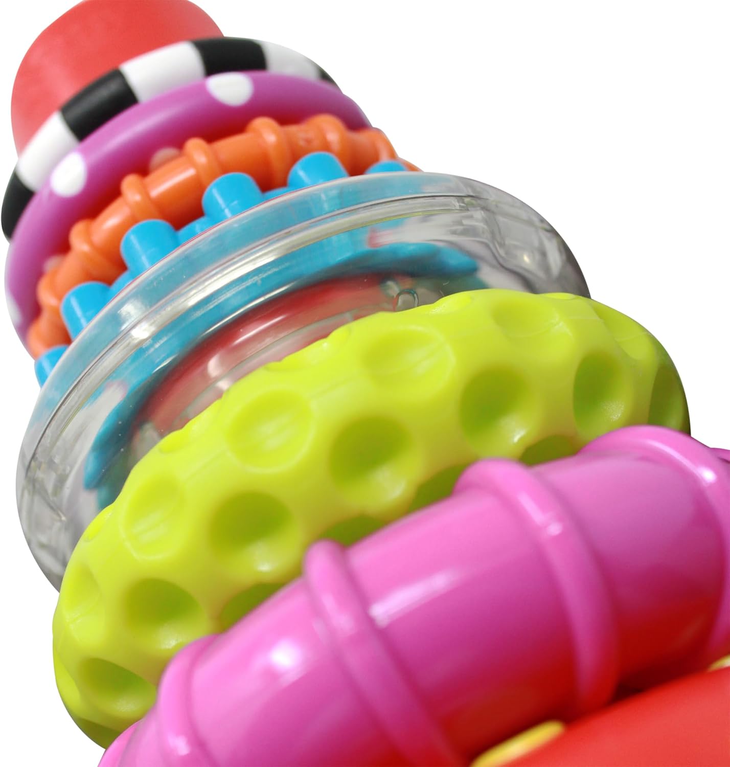 Sassy Baby Circle Stacks - 6m+, Mixto